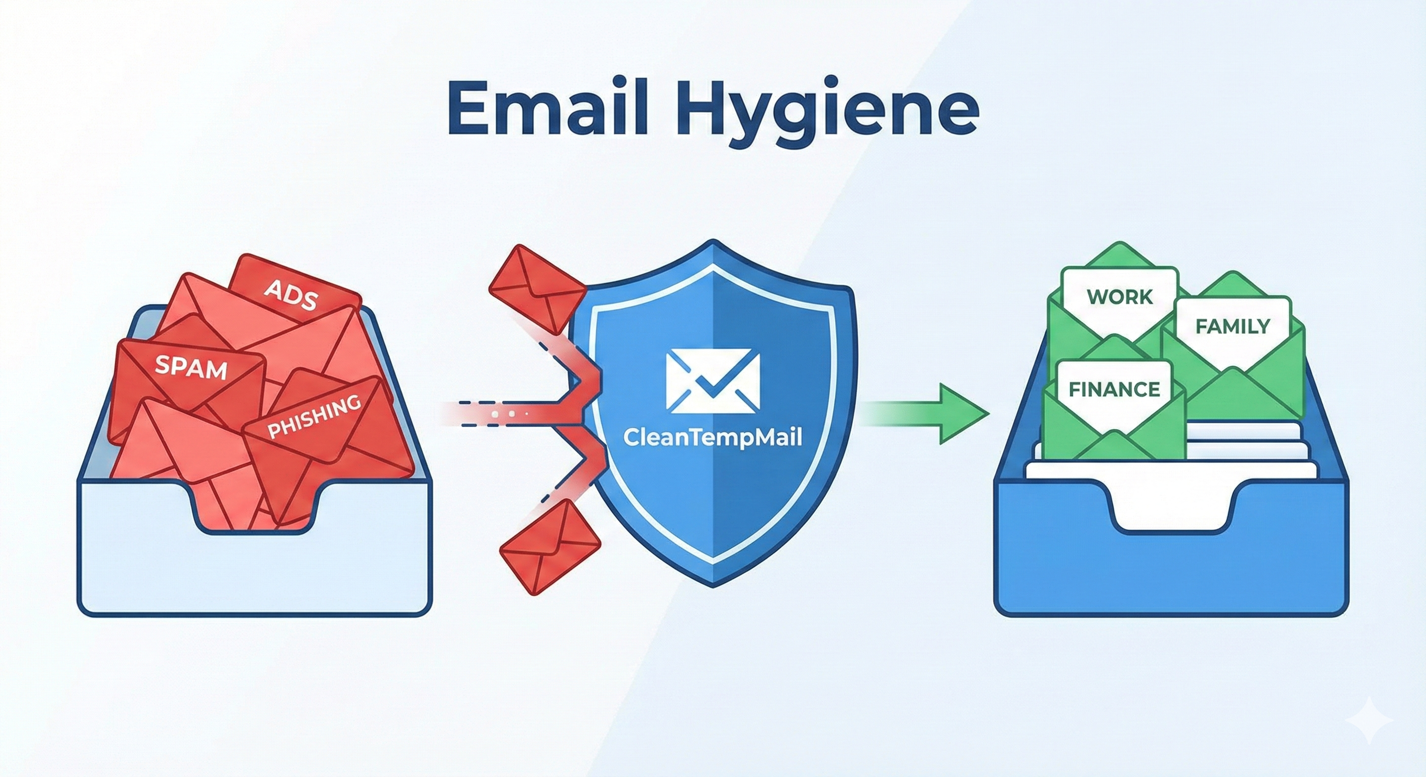 Implementierung der E‑Mail‑Hygiene‑Strategie mit CleanTempMail als Firewall gegen Spam und Phishing